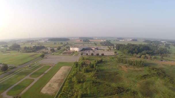 Michigan Eyalet Üniversitesi Çiftlik Pavyonu — Stok video