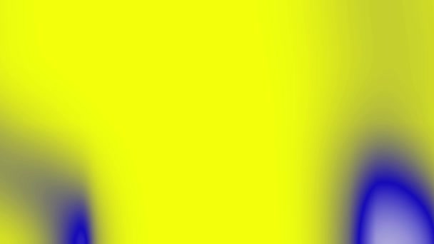 Yellow Blue Gradient Ink Motion Animation Footage — Wideo stockowe