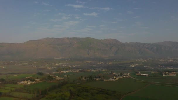 Aerial Panning Shot Abbottabad Pakistan Abbotabad Beautiful Scenery — Stockvideo