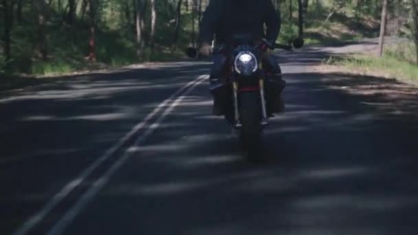 Agusta Riding Aggressively Motor Cycle Riding — Video