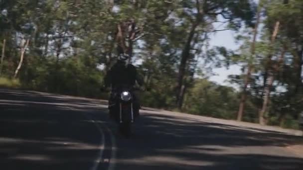 Agusta Riding Aggressively Motor Cycle Riding — Video