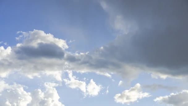 Fırtınalı Bulutlar Gökyüzü Zaman Çizelgesi — Stok video
