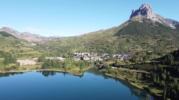 Sallent Gallego Tena Valley Huesca Aragon Pyrénées Espagnoles Espagne Vue — Video
