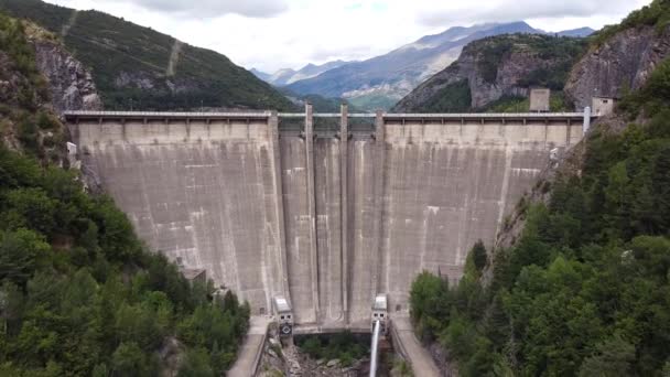 Λίμνη Embalse Bubal Στο Valle Tena Valley Huesca Aragon Ισπανικά — Αρχείο Βίντεο