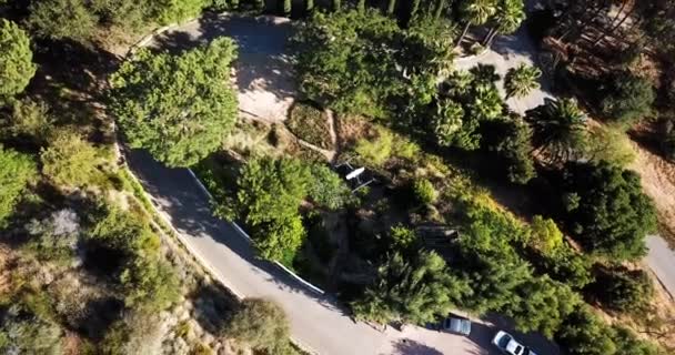Widok Lotu Zdalnie Sterowanym Dronem Góry Dół Dji Inspire Dwa — Wideo stockowe