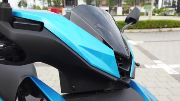 Malaysia Kuala Lumpur March 2022 Motorcycle Output Manufacturer Honda Stunning — Video