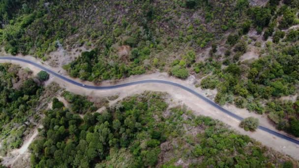 Aerial Drone View West Pokot Chapalleria Mountains Kenya — стокове відео