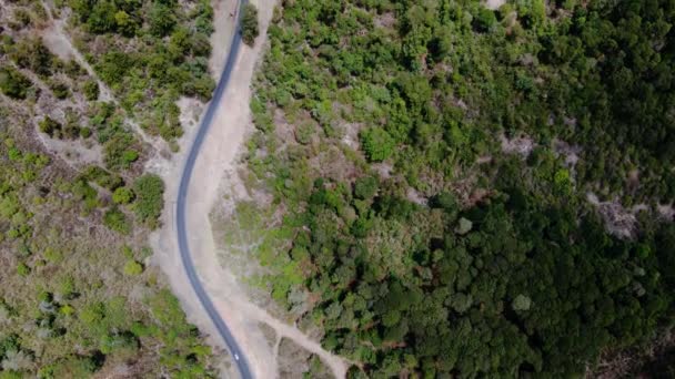 Luchtfoto Drone Uitzicht Het Westen Pokot Chapalleria Bergen Kenya — Stockvideo