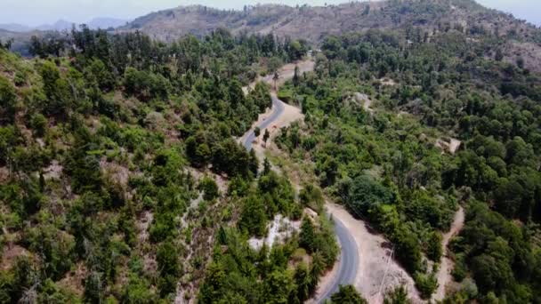 Flygdrönare Utsikt Över West Pokot Chapalleria Bergen Kenya — Stockvideo