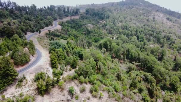 Vista Aérea Drone Das Montanhas Pokot Chapalleria Ocidentais Kenya — Vídeo de Stock