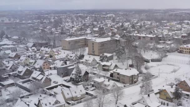 Tartu Tamme School Tammelinn Hood — Vídeo de Stock