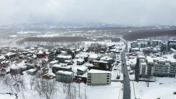 Hermoso Invierno Niseko — Vídeos de Stock