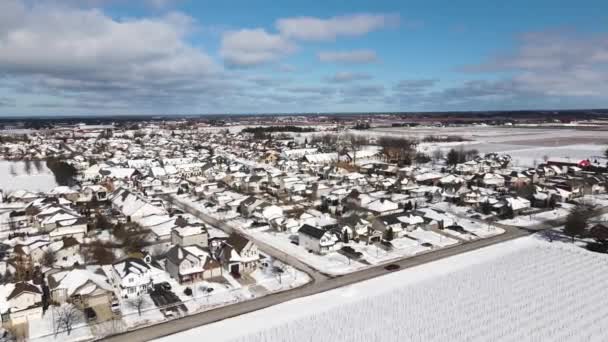 Calm Slow Life Virgil Niagara Lake Ontario Catharines — Vídeo de Stock