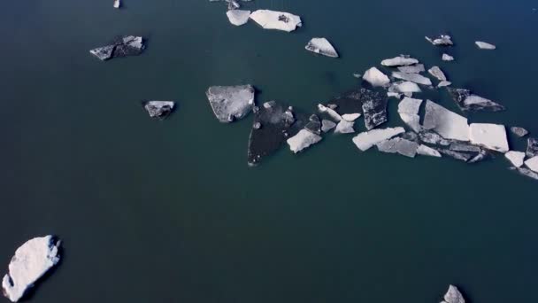 Video Aéreo 30Fps Spring Breakup Río Knik Entre Anchorage Wasilla — Vídeo de stock