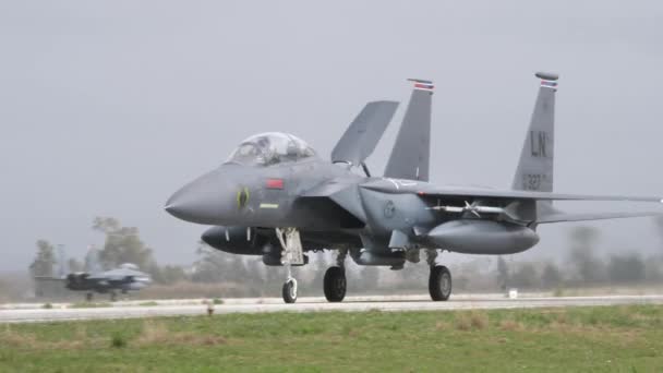 Operazione Nato Missione Aeronautica Dell Aeronautica Militare Europa Conflitto Guerra — Video Stock