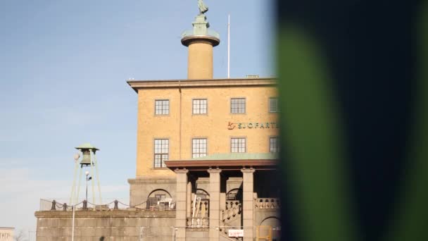 Museum Göteborg Svensk Maritim Kulturhistoria Som Främjar Idén Levande Hav — Stockvideo