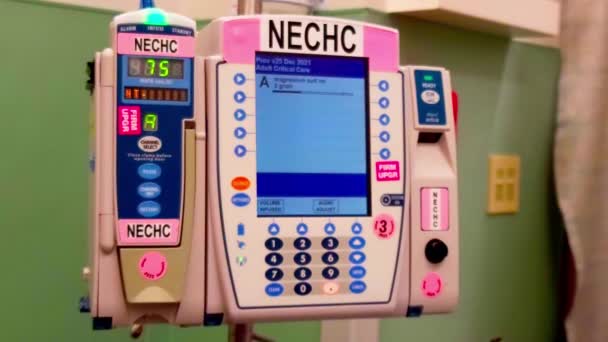 Infusion Pump Alarm Causes Solution Electronic Machine Intervenes Help Distribute — Video
