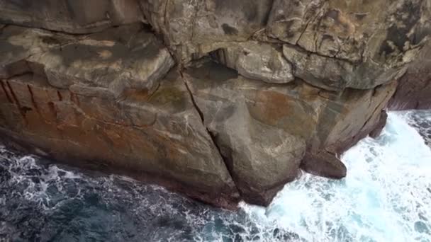 Gap Cliff Western Australia Albany Located Torndirrup National Park Deadly — Stock Video