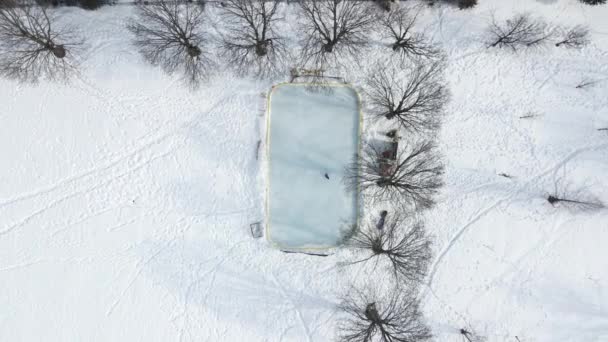 ウォーカー クリーク スケートパークでの孤独セント キャサリンオンタリオ カナダ — ストック動画