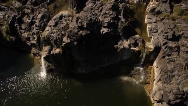 Cachoeira Com Fundamentos México Amarillaslatinas Net — Vídeo de Stock