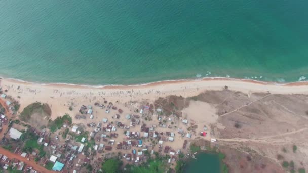 Robertsport Liberya Daki Cape Mount Yarımadası — Stok video