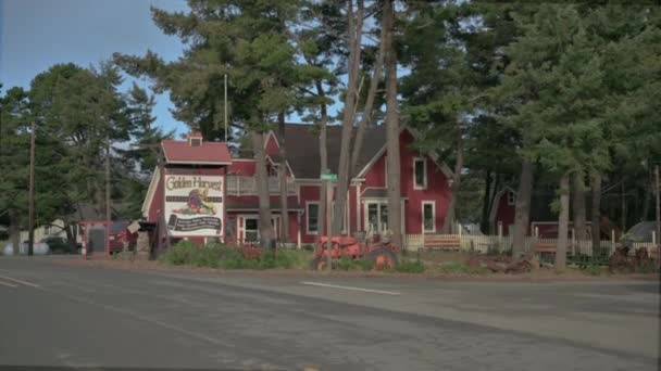 Golden Harvest Herban Farm Bakery Port Orford Oregon Usa — Stockvideo