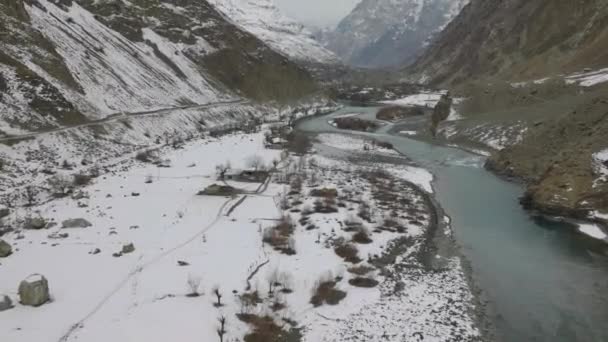 Gahkuch Valley Hunza Gilgit Baltistan Pakistan — Stok video