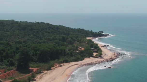 Beautiful Beach West Africa Liberia Robertsport — Video