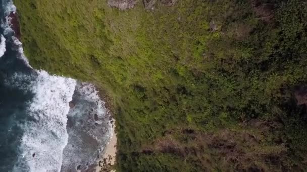 Calmer Aerial View Flight 360 Slowly Circle Bird Eye View — Vídeo de Stock