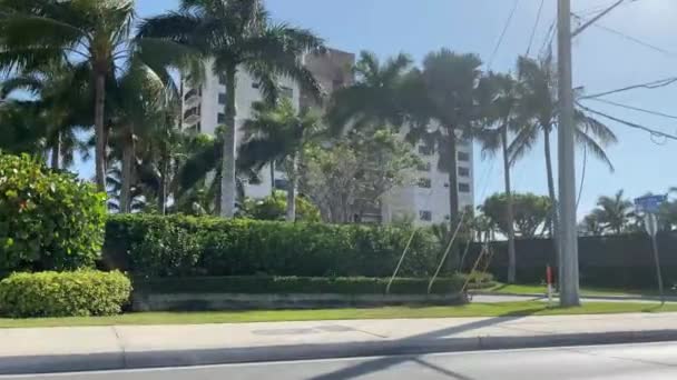 Waterfront Hotel Fort Myers Beach Florida — Stock Video