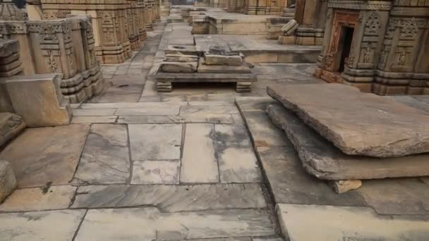 Bateshwar Group Temples Morena Madhya Pradesh — Αρχείο Βίντεο