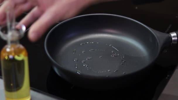 Cozinhar Carne Peru Uma Panela Cozinha — Vídeo de Stock