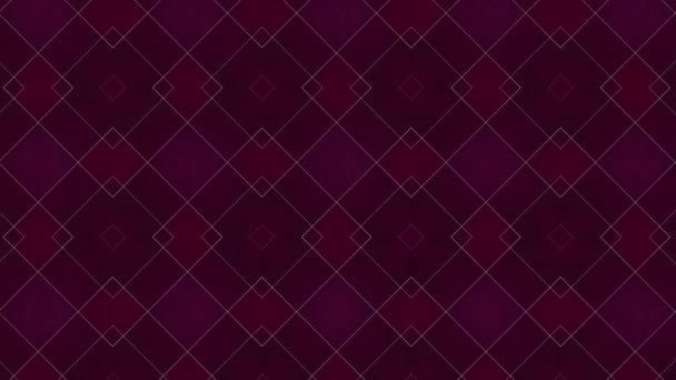 Carrelage Rectangulaire Foncé Violet Animation Mosaïque Ornementale — Video