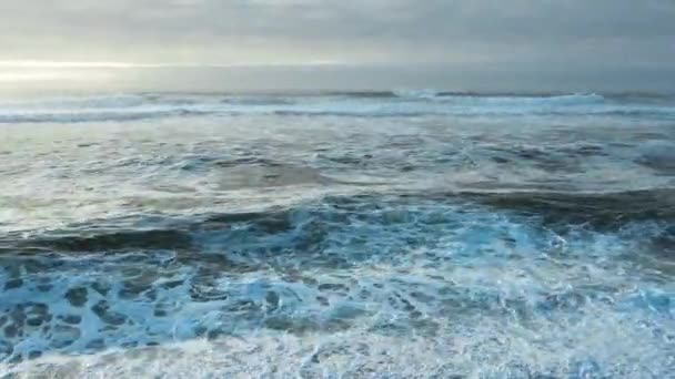 Tempête Mer Vue Aérienne — Video