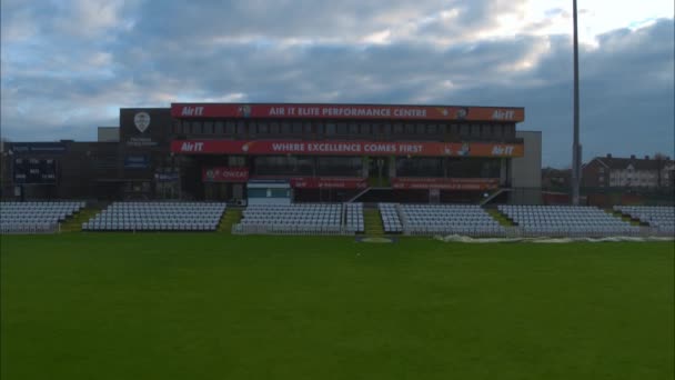 Luftaufnahme Des County Cricket Ground London Vereinigtes Königreich — Stockvideo