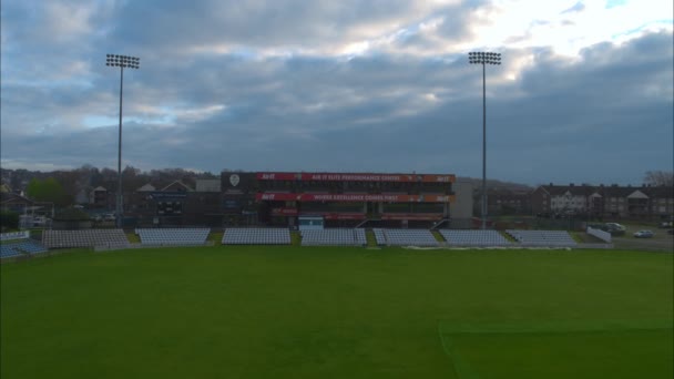 Vista Aérea Del Condado Cricket Ground Londres Reino Unido — Vídeos de Stock