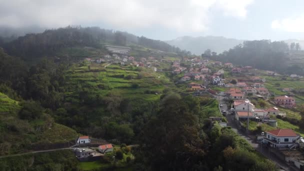 Ponta Sol Con Una Mezcla Sol Nube Disparo Dji — Vídeos de Stock