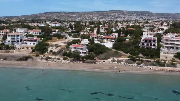 Красивый Вид Столицу Кипра — стоковое видео
