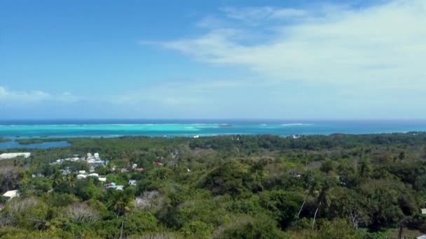 San Andres Isole Natura Pura Luogo Liberare Mente Maestosi Blu — Video Stock