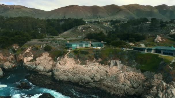 Big Sur Carmel Highlands California Pacific Coast Cliffs 아름다운 사진입니다 — 비디오