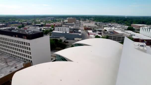 High Point Nördlich Carolina Antenne Einschieben — Stockvideo