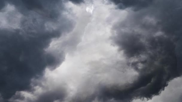 Thunderstorm Cumulonimbus Cloud Pov — Stockvideo