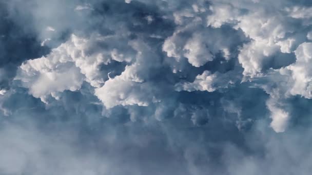 青空の4K白い雲 — ストック動画