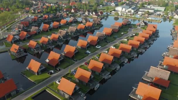 Sustainable Waterfront Luxury Holiday Homes Frisian Lakes Ossenzijlerweg Ossenzijl Netherlands — Video