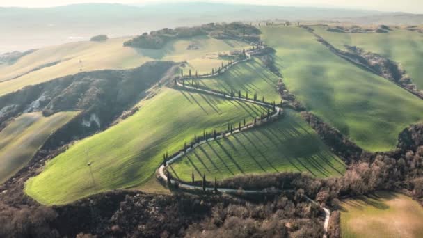 Green Hills Tuscany Italy — Stockvideo