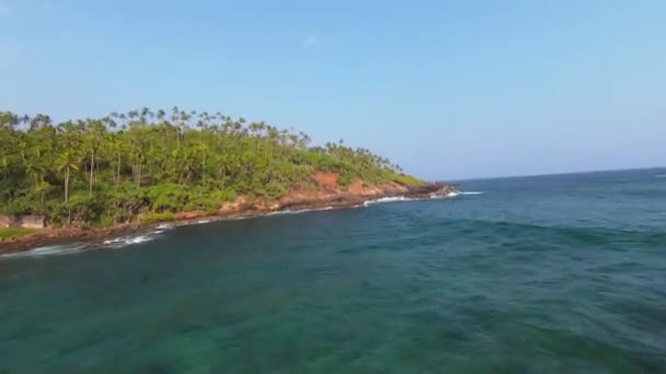 Vue Haut Superbe Prise Vue Aérienne Par Drone Fpv Volant — Video