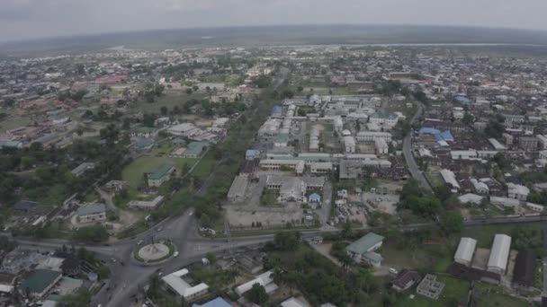 Shot Calabar Area View Cross River State Nigeria — Stock Video