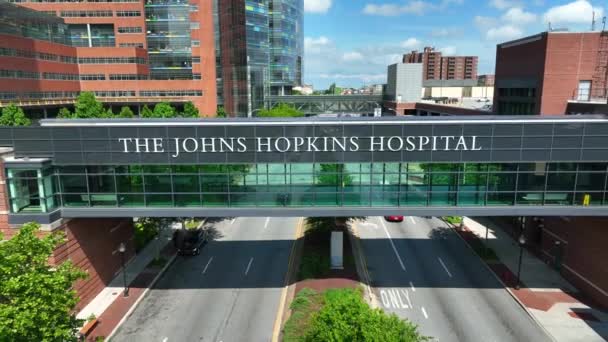 New Modern Hospital Usa Johns Hopkins Covid Cdc Tracking Dashboard — Vídeo de Stock