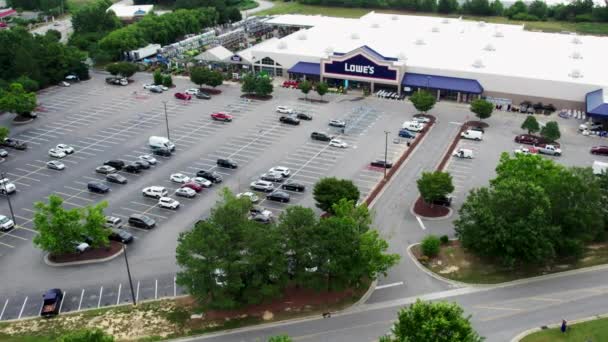 Drone Shot Lowe Home Improvement Store — 비디오