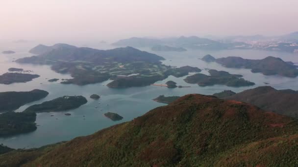 Tai Tun View Sai Kung Hong Kong Amazing View Tai — Videoclip de stoc